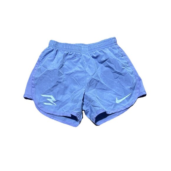 Nike x 3 Brand Lavender Purple Running Shorts Girls Size XS 4 - Picture 1 of 3